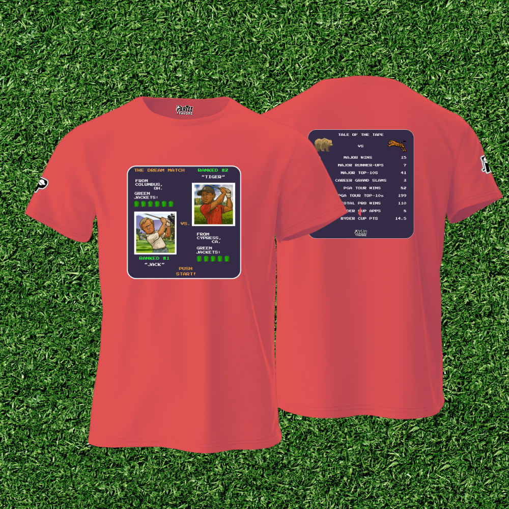 Dream Match Tee - Tiger vs Jack