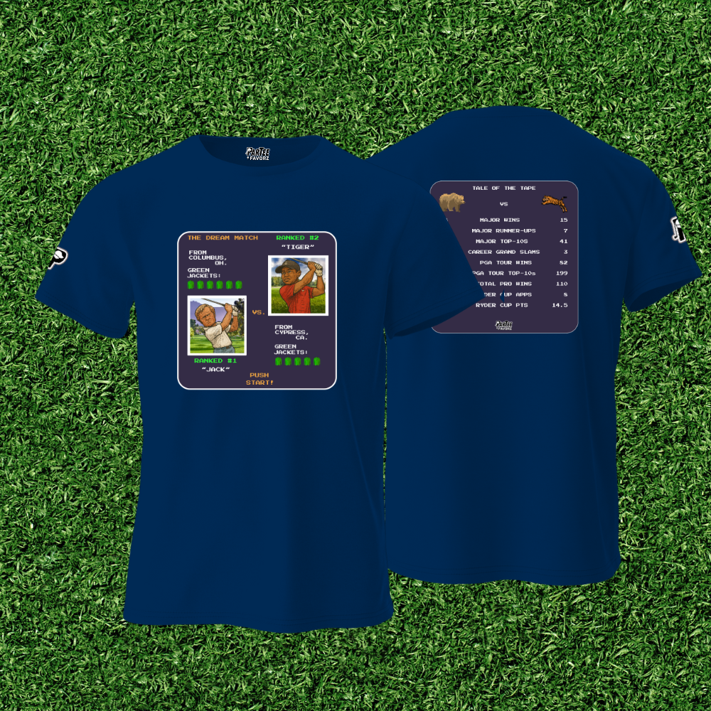 Dream Match Tee - Tiger vs Jack