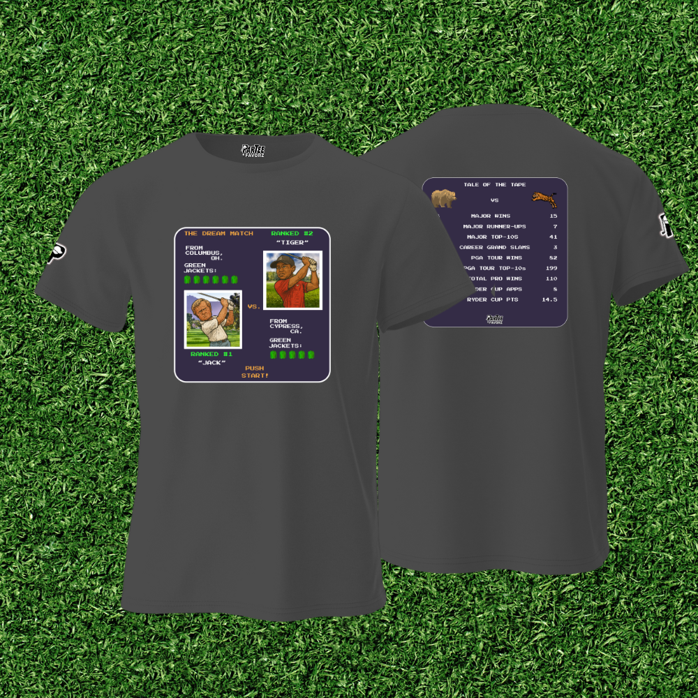 Dream Match Tee - Tiger vs Jack
