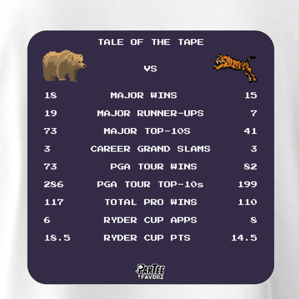 Dream Match Tee - Tiger vs Jack