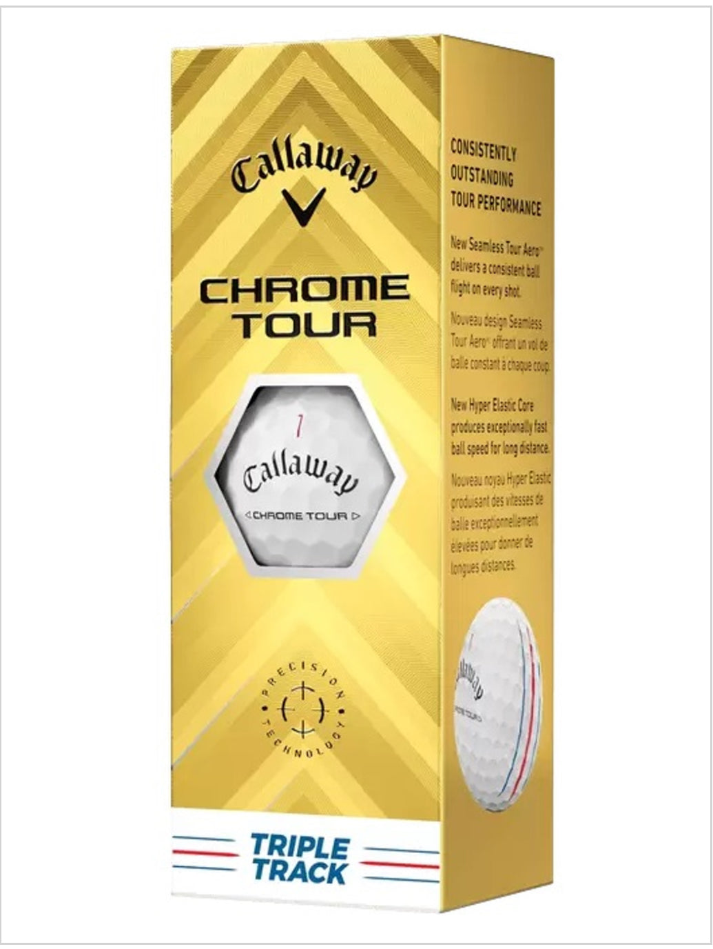 Callaway Chrome Tour Triple Track Golf Balls 4 Dozen