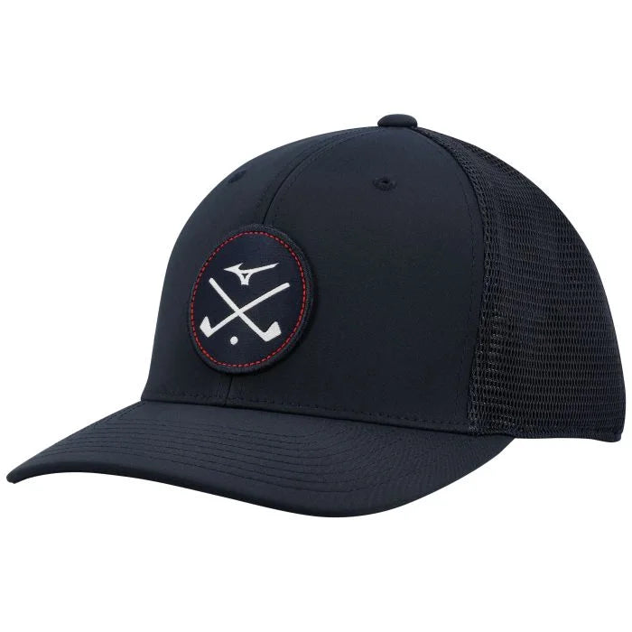 MIZUNO CROSSED CLUBS MESHBACK GOLF HAT