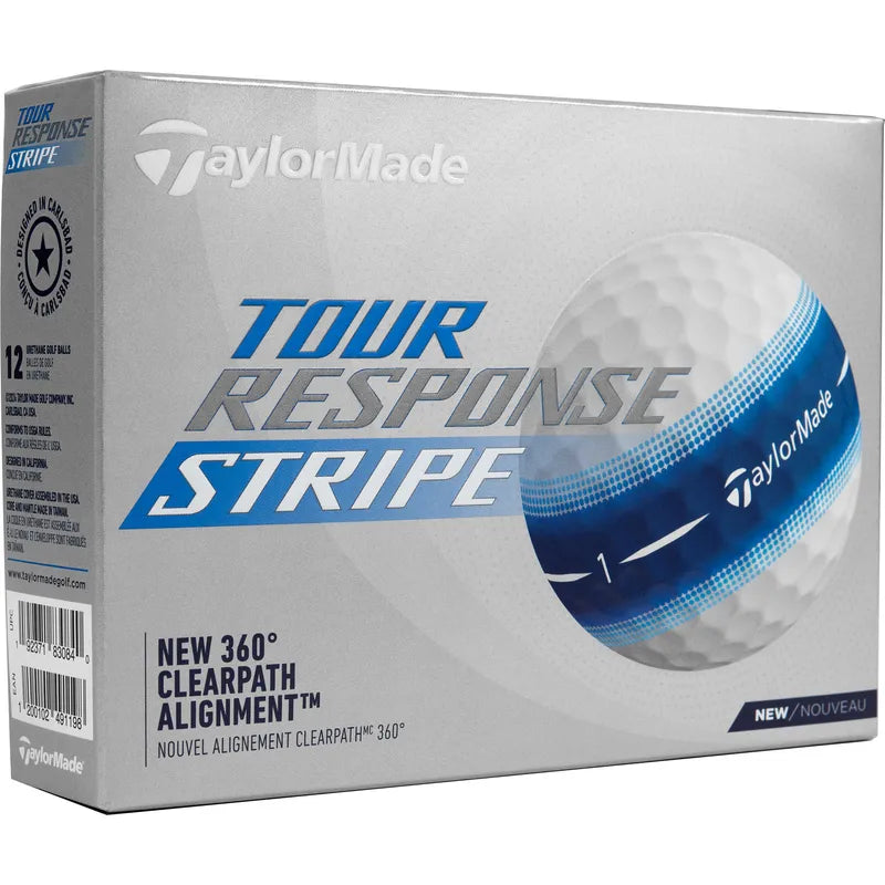 TaylorMade Tour Response Stripe Blue Golf Balls