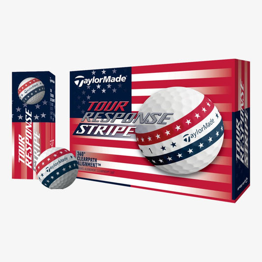 TAYLORMADE
Tour Response Stripe USA 2024 Golf Balls