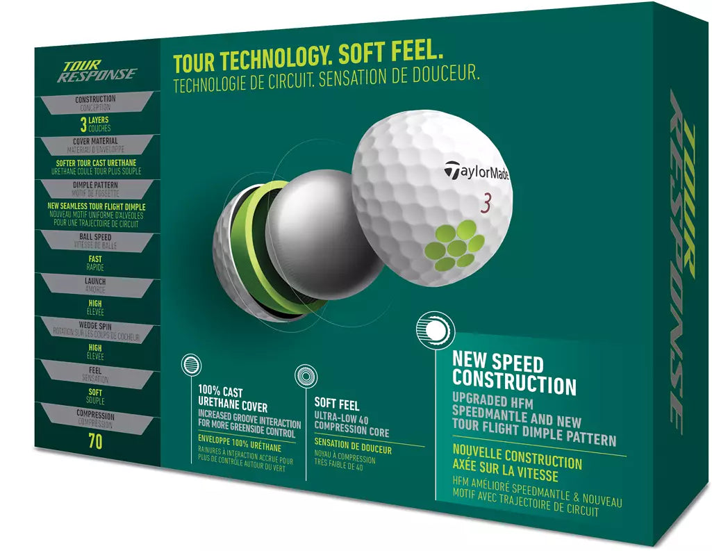 TaylorMade Tour Response Golf Balls