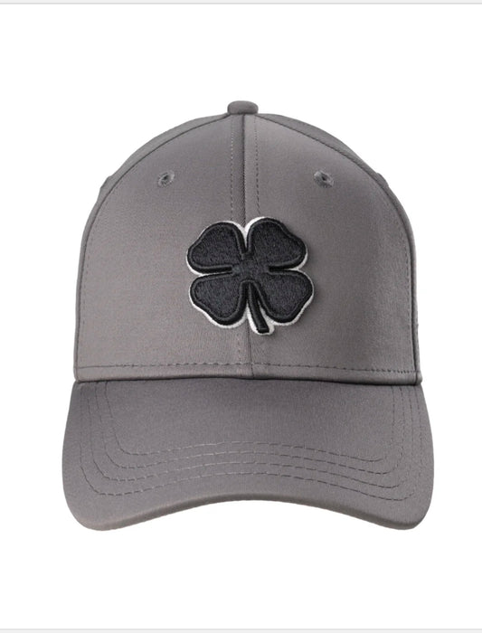 Grey Black Clover Hat