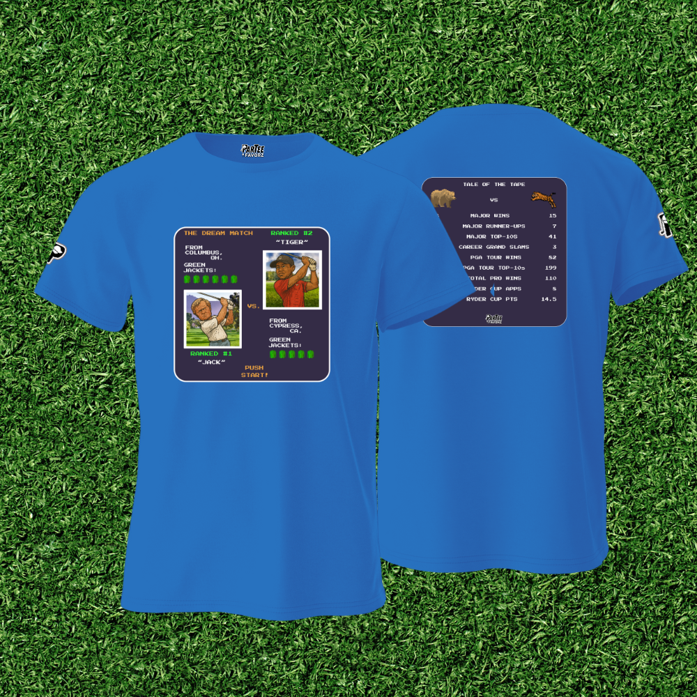 Dream Match Tee - Tiger vs Jack