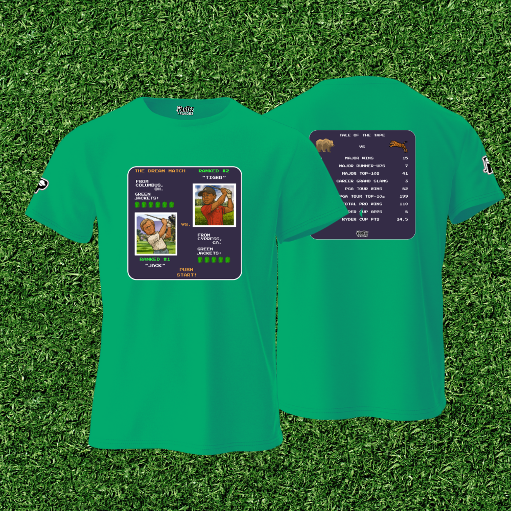 Dream Match Tee - Tiger vs Jack