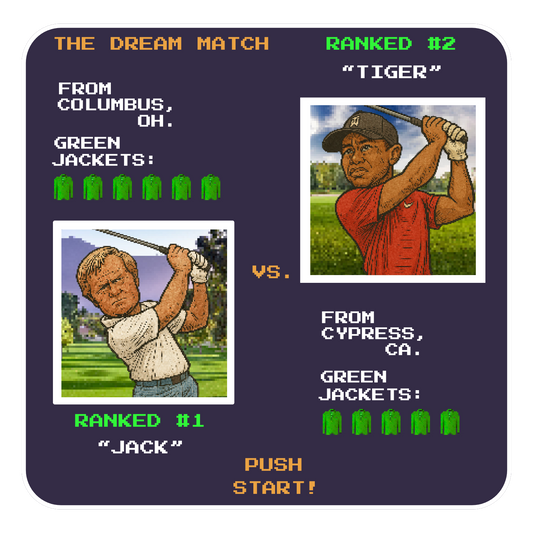 Dream Match (Jack vs Tiger) Tee